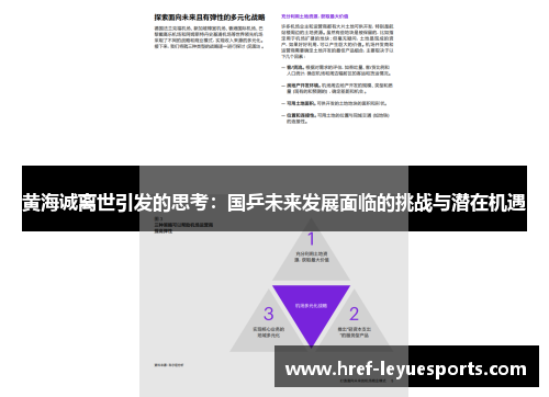黄海诚离世引发的思考：国乒未来发展面临的挑战与潜在机遇