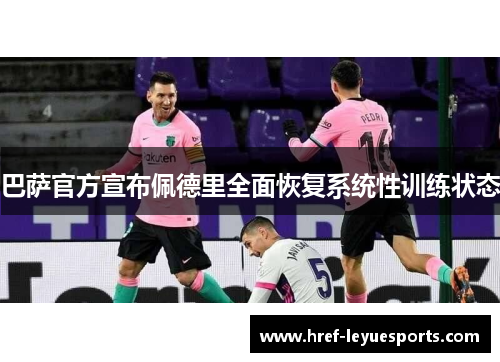 巴萨官方宣布佩德里全面恢复系统性训练状态